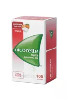 Nicorette 2 Mg Gomme à Mâcher Médicamenteuse Sans Sucre Fruits Plq/105 à MARSEILLE