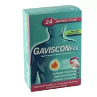 Gavisconell Menthe Sans Sucre, Suspension Buvable 24 Sachets à MARSEILLE