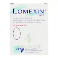 Lomexin 600 Mg Caps Molle Vaginale Plq/1 à MARSEILLE