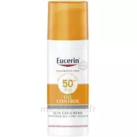 Eucerin Sun Oil Control Spf50+ Gel Crème Visage Fl Pompe/50ml à MARSEILLE