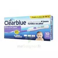 Clearblue Test D'ovulation 2 Hormones B/10 à MARSEILLE