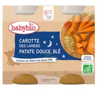 Babybio Pot Bonne Nuit Carotte Patate Douce Blé à MARSEILLE