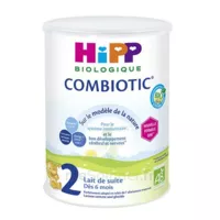 Hipp Lait 2 Combiotic® (nouvelle Formule Dha) Bio 800g à MARSEILLE