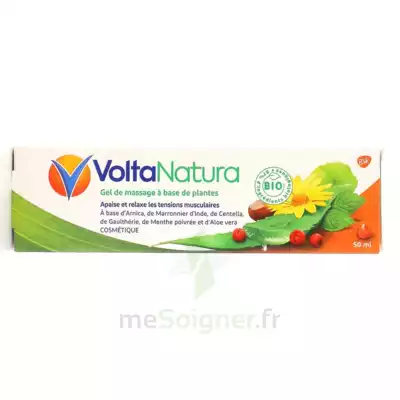 Voltanatura Gel De Massage Plantes Bio T/50ml à MARSEILLE