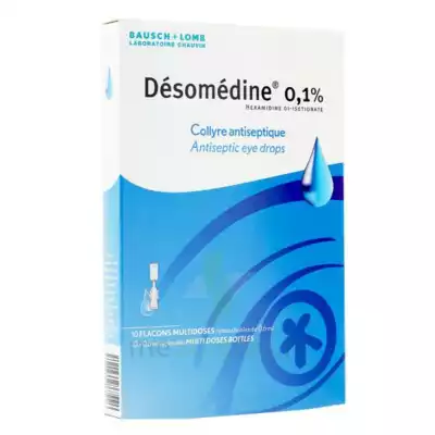 Desomedine 0,1 % Collyre Sol 10fl/0,6ml à MARSEILLE